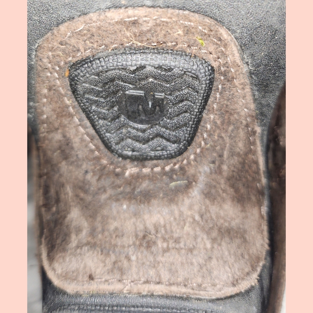Merrell Brown Winter Boots with Suede Finish - Picture 3 of 8